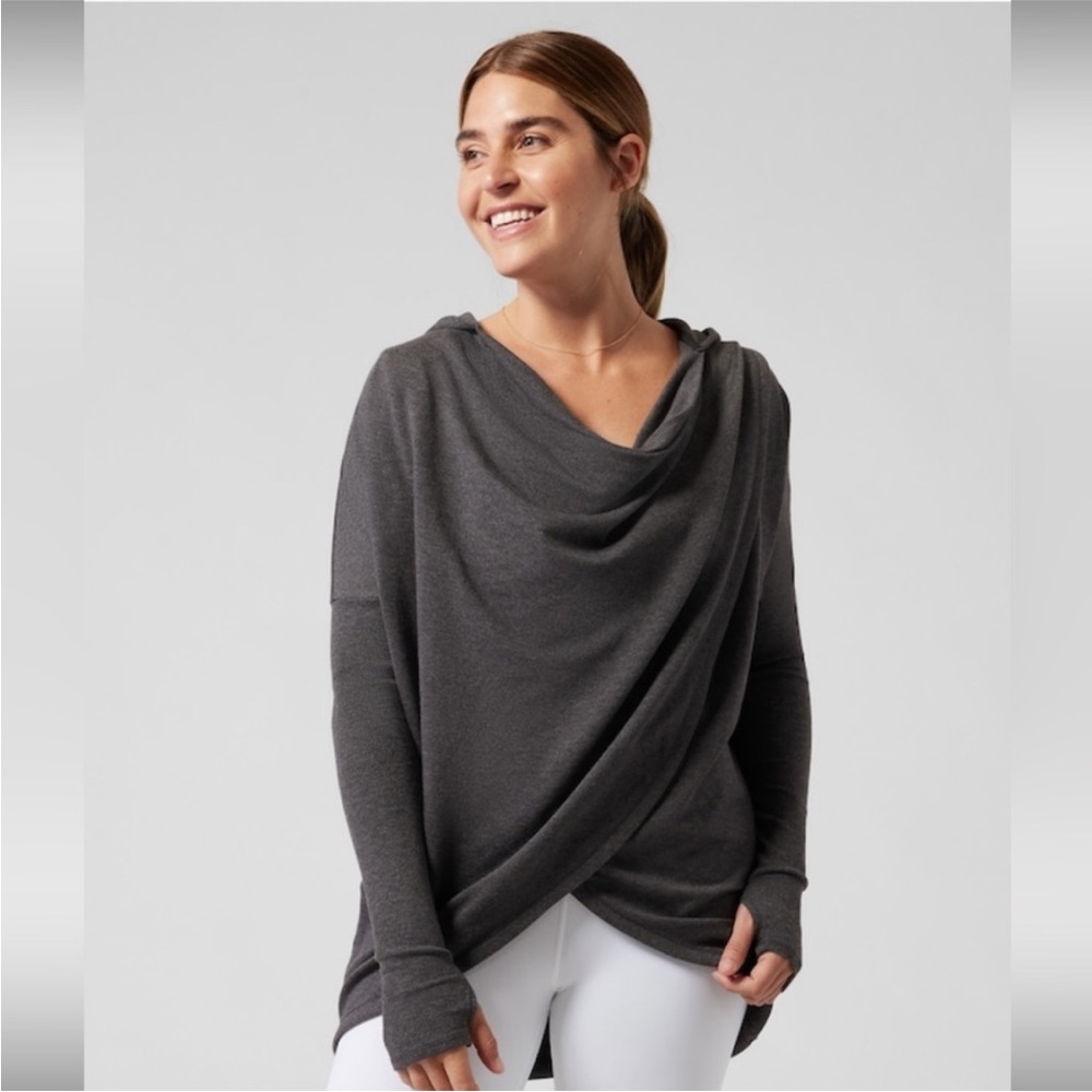 Brown athleta sweatshirt